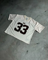 Hearujoy Harajuku digital letter printing comfortable oversized V-neck T-shirt women y2k clothes 2000s high street hip-hop basketball top